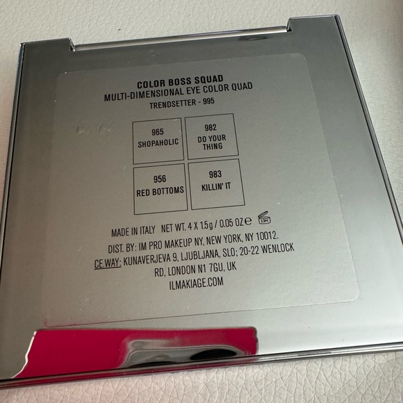 IL MAKIAGE boss squad Trendsetter eye palette - Picture 5 of 11